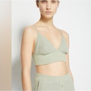 NWT Jonathan Simkhai Juliette Waffle Bralette sz XS
